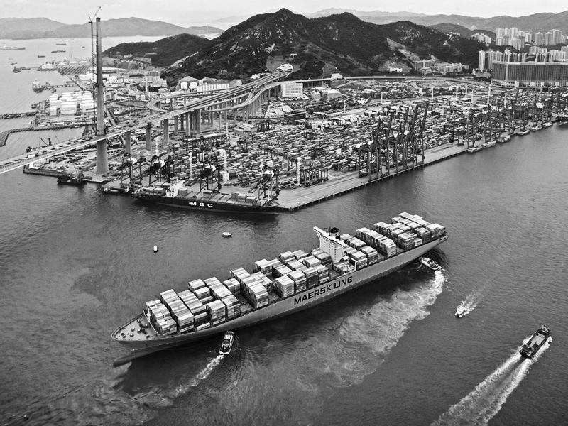 Seaport of Hong Kong