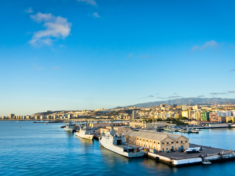 Seaport of Las Palmas