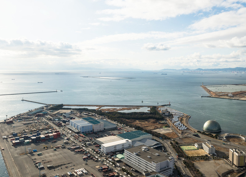 Seaport of Osaka