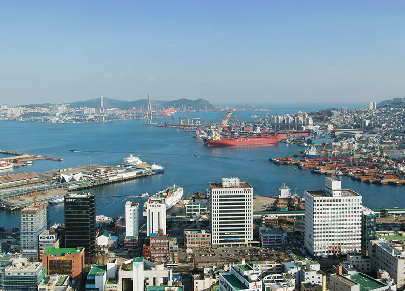 Seaport of Busan