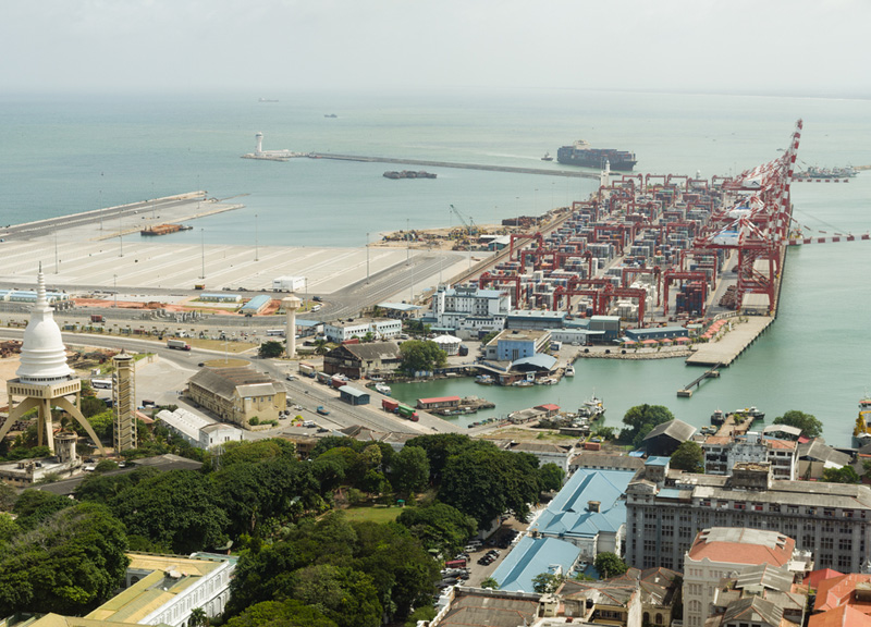 Seaport of Colombo