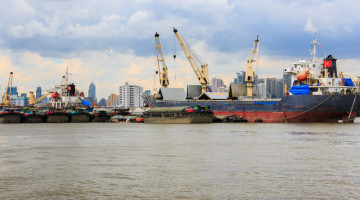 Seaport of Bangkok