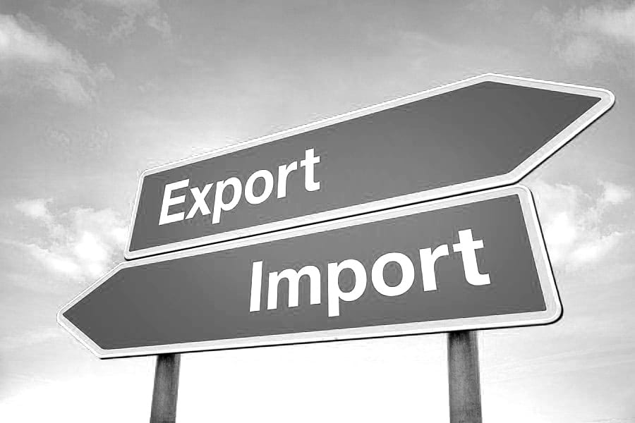 handel zagraniczny import eksport