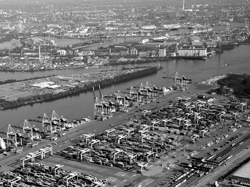 Import port Hamburg