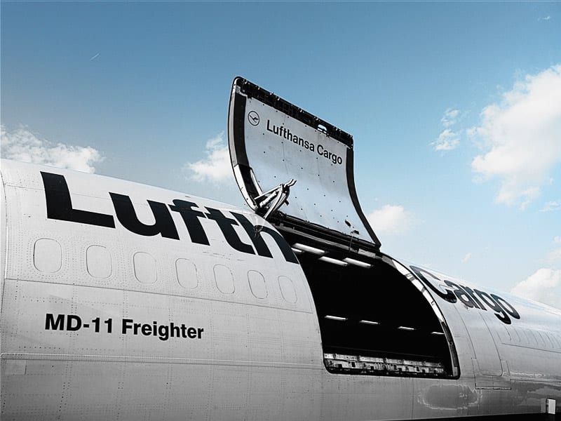 Transport lotniczy z Lufthansa Cargo